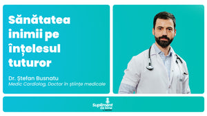 Ep. 39 – Sanatatea inimii pe intelesul tuturor – Dr. Stefan Busnatu – Medic Cardiolog, Doctor in stiinte medicale