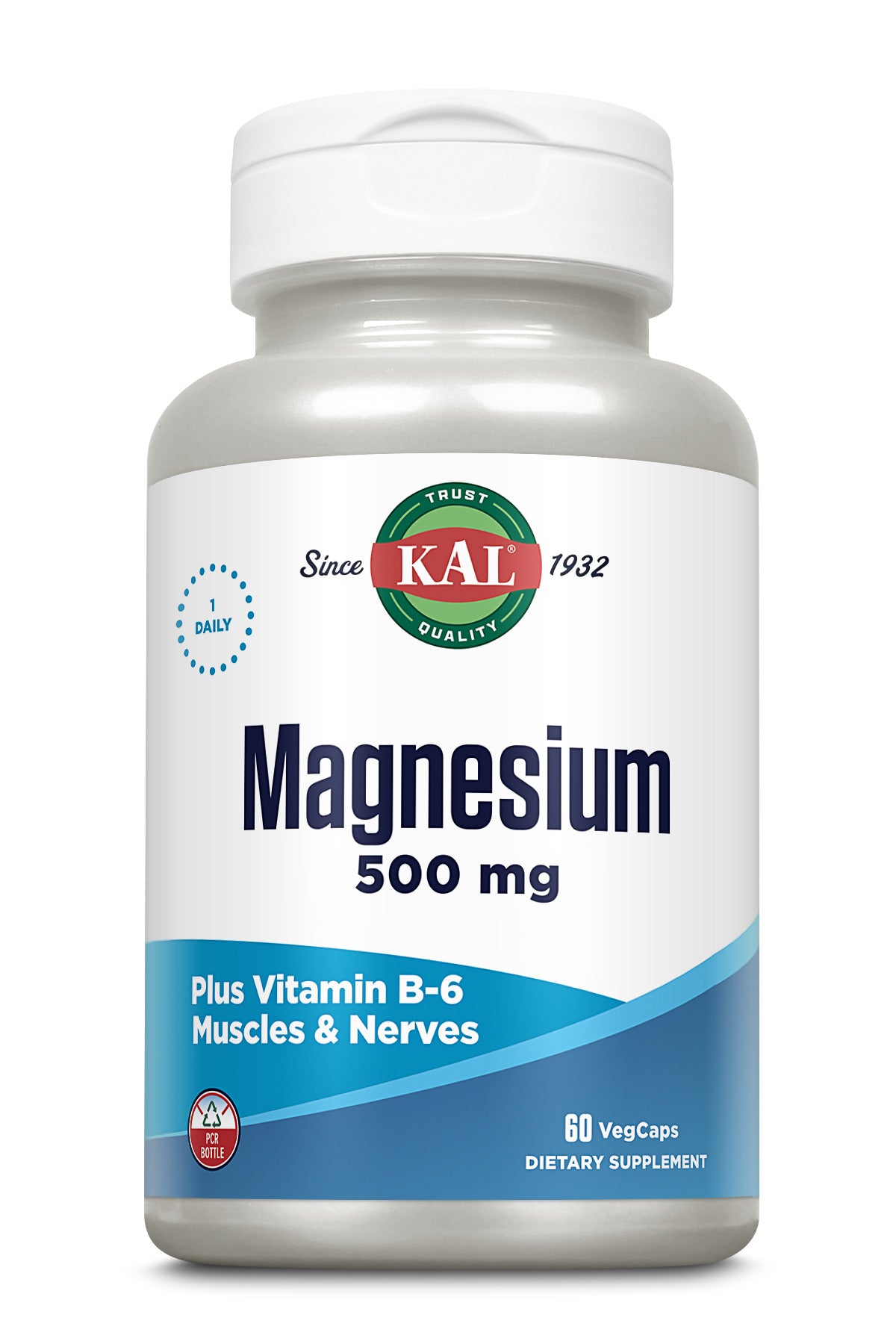 Magnesium 500mg – KAL – 60 capsule vegetale | Secom