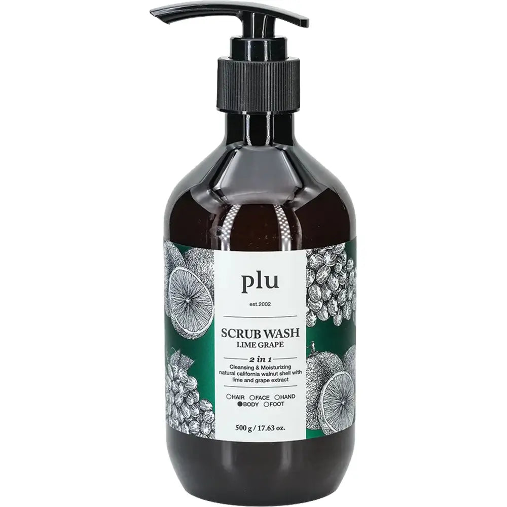 PLU Scrub Wash Lime and Grape Shower gel 500 gr
