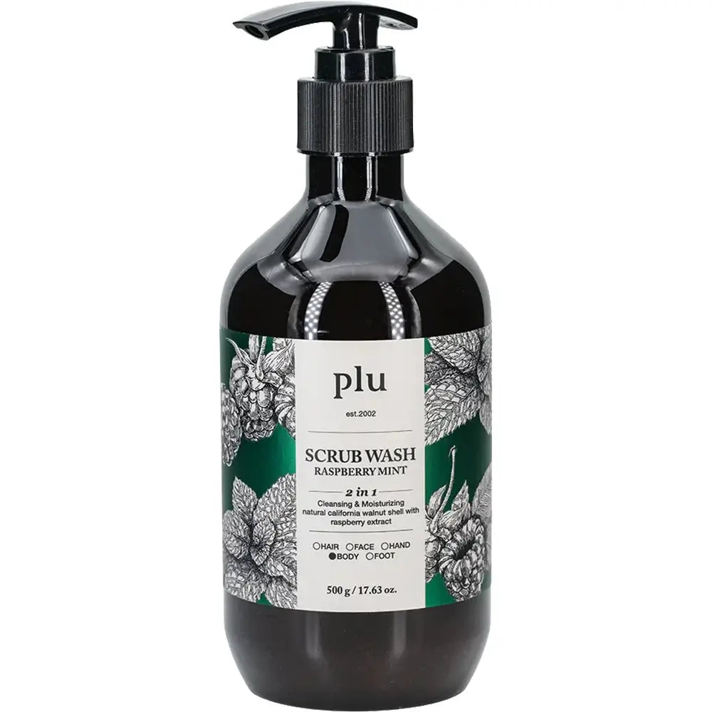 PLU Scrub Wash Rasperry and Mint Shower gel 500 gr