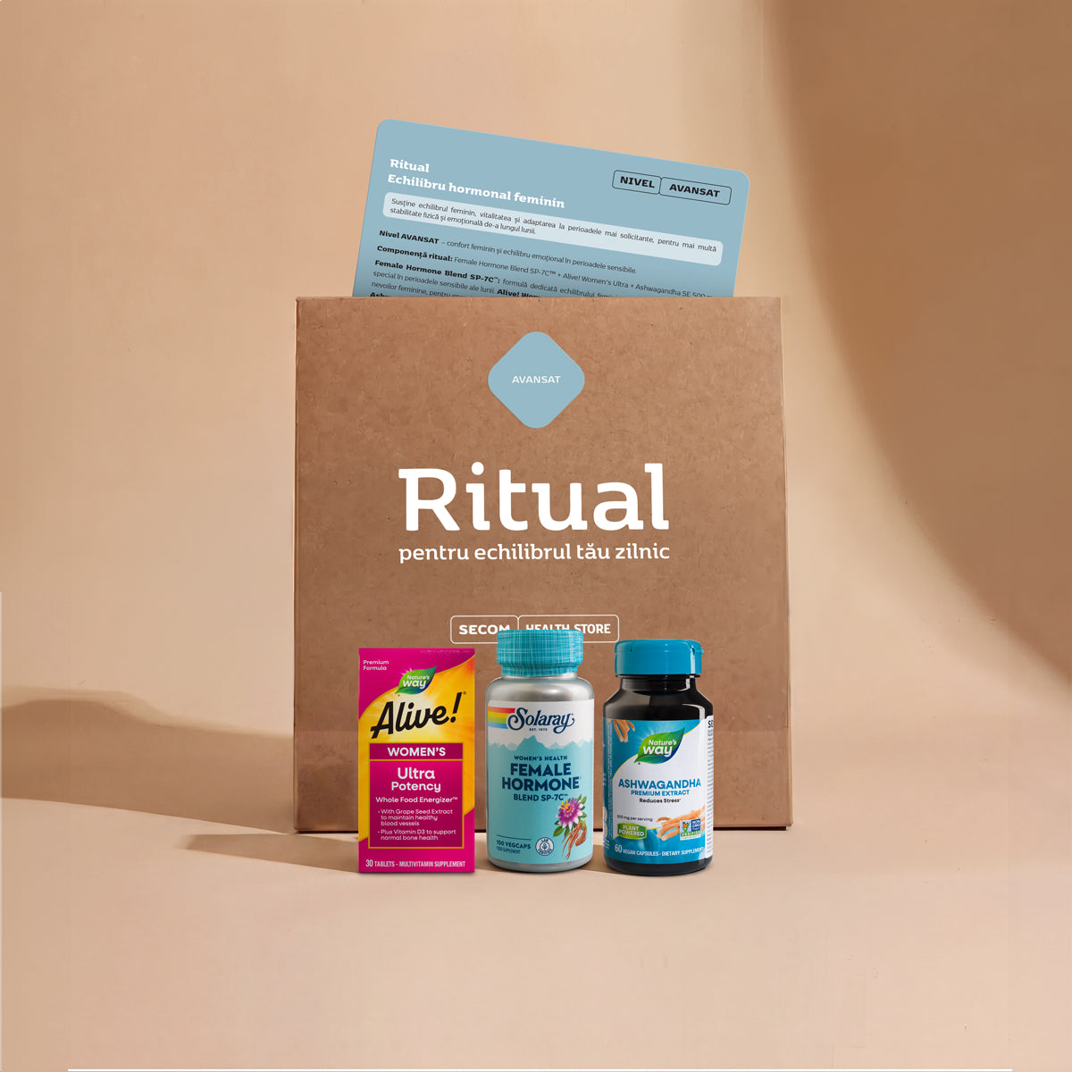 Ritual Echilibru hormonal feminin nivel Avansat