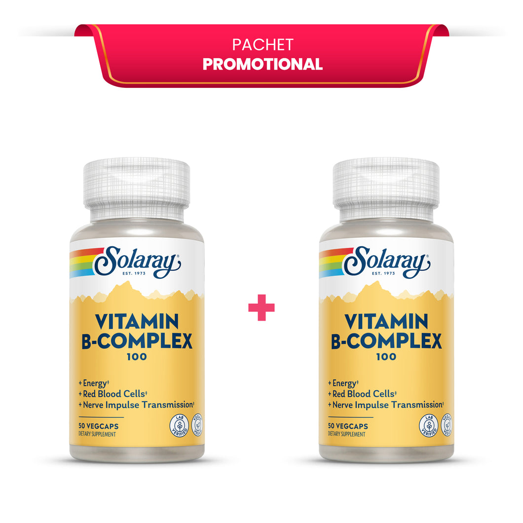 Pachet 2x Vitamin B-Complex 100 - Pret promotional