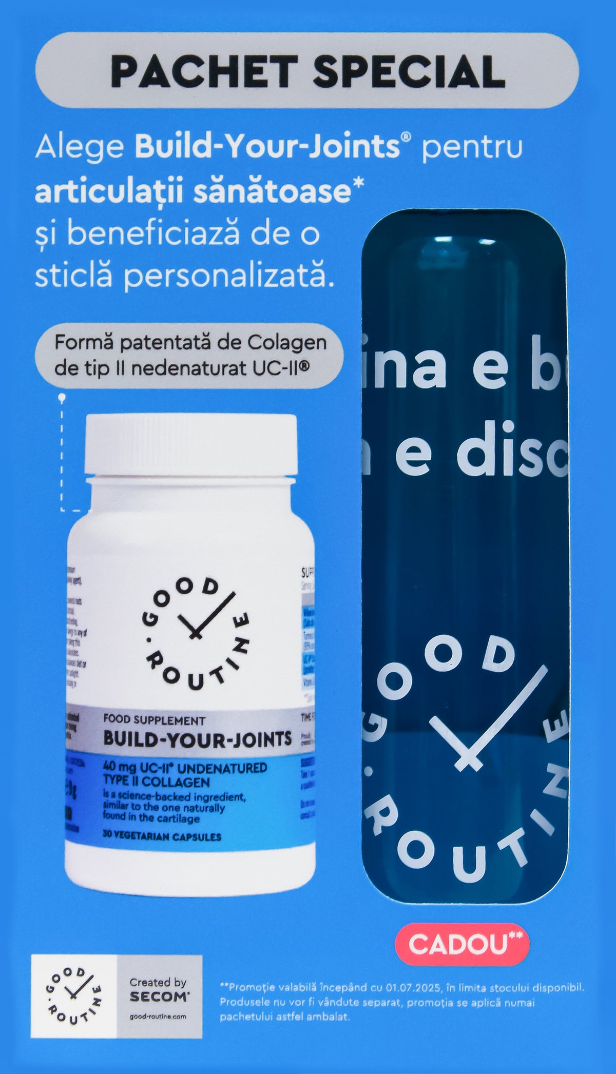 Pachet Special Build-Your-Joints 30 caps cu sticla cadou