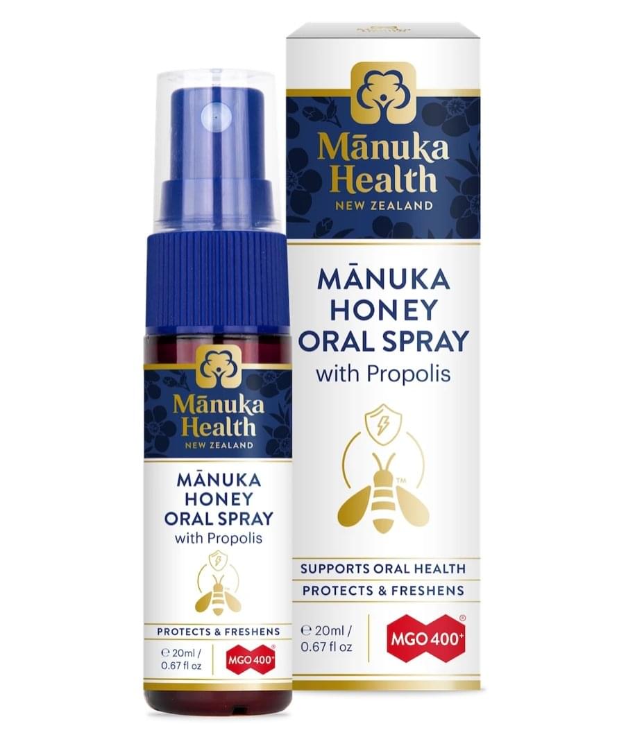 Spray Manuka MGO 400+ cu Propolis lichid BIO 20ml