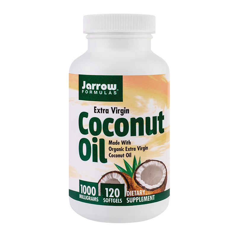 Coconut Oil Extra Virgin 1000mg Jarrow Formulas 120 capsule moi &