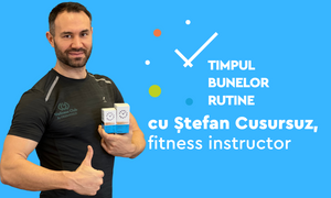Timpul Bunelor Rutine cu Ștefan Cusursuz, fitness instructor