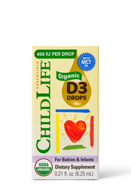 Organic Vitamin D3 400UI (copii)
