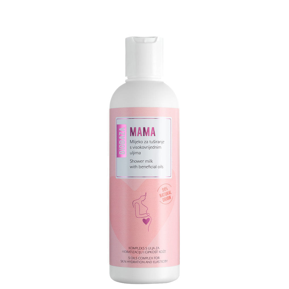 Gel de dus cremos antivergeturi, pentru sarcina, 200 ml - BIOBAZA MAMA