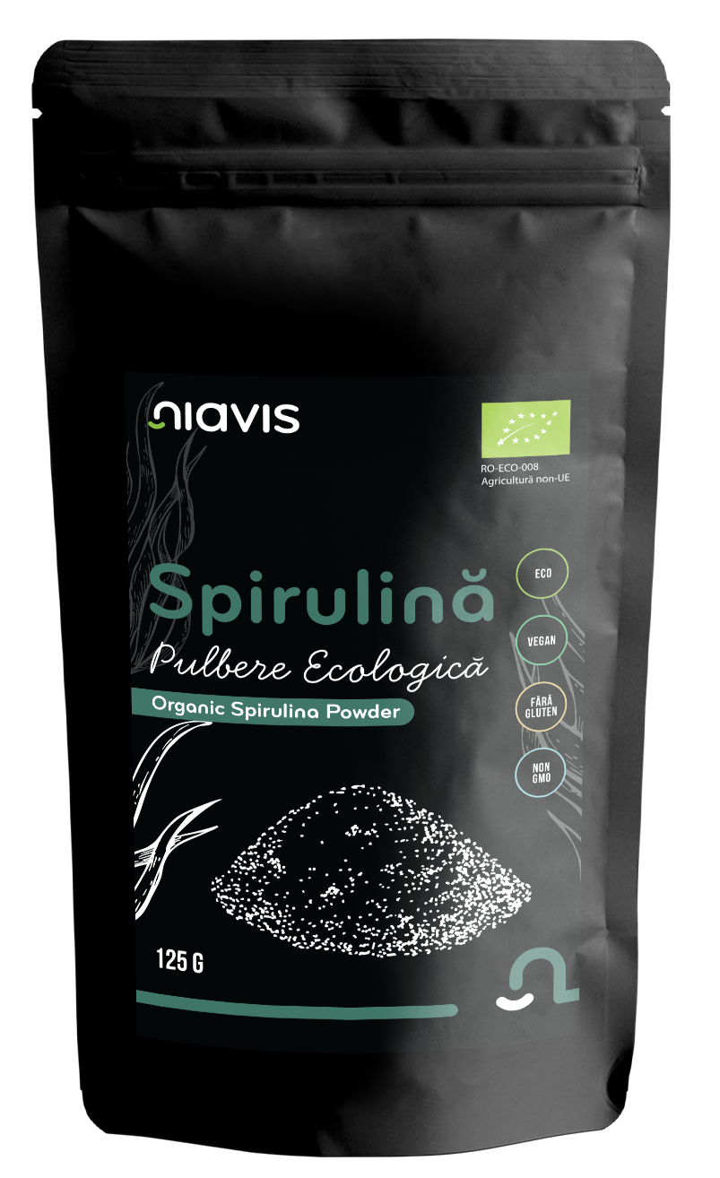 Spirulina Pulbere Ecologica BIO 125g