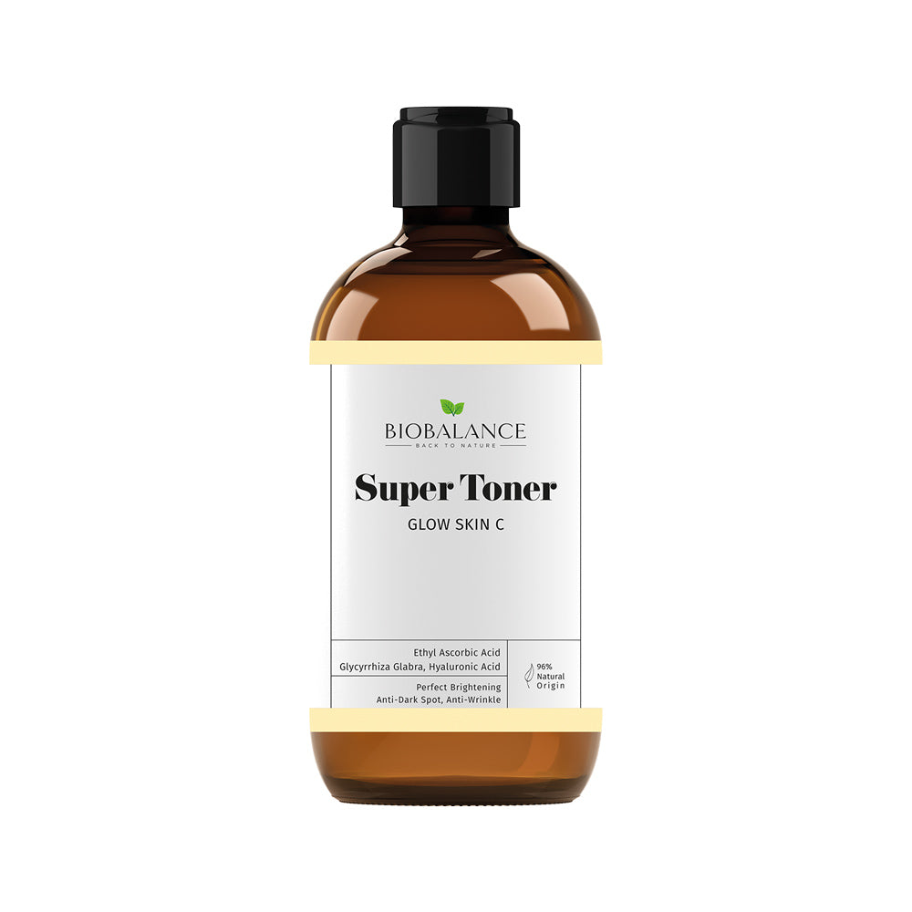 Super Toner Glow Skin C, Antirid si Iluminator, Impotriva Petelor Pigmentare, pentru Toate Tipurile de Ten, Bio Balance, 250 ml