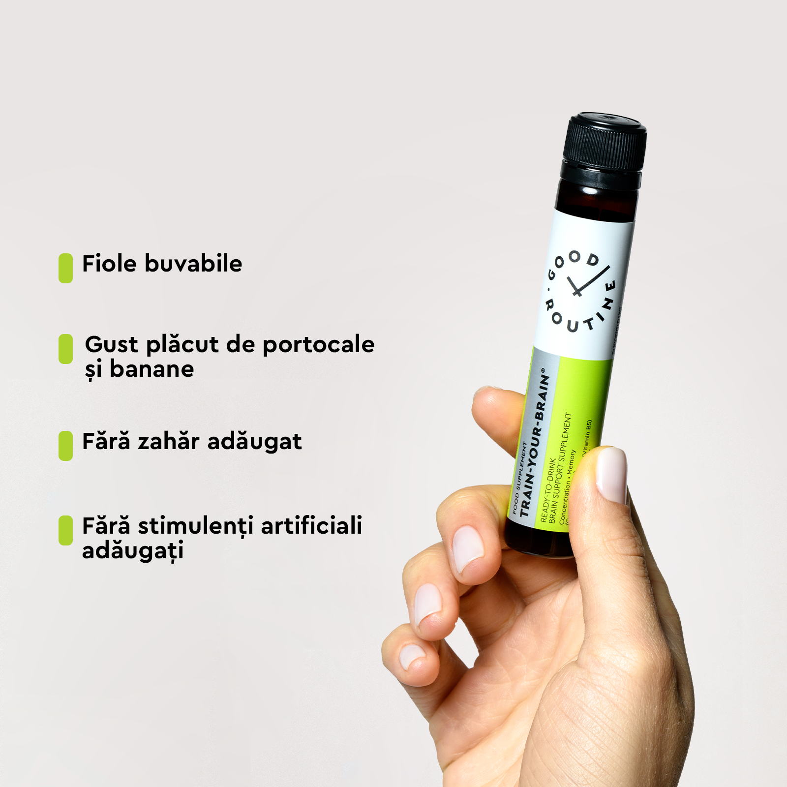 Good Routine Sirop Train-Your-Brain® 9 fiole buvabile – GOOD ROUTINE – cutie cu 9 fiole ...