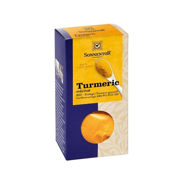 Sonnentor Condiment Turmeric Macinat 40G Eco – Sonnentor – 40gr | Secom