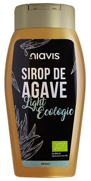 ce este siropul de agave Sirop de Agave Light Ecologic BIO 250ml/350g – NIAVIS