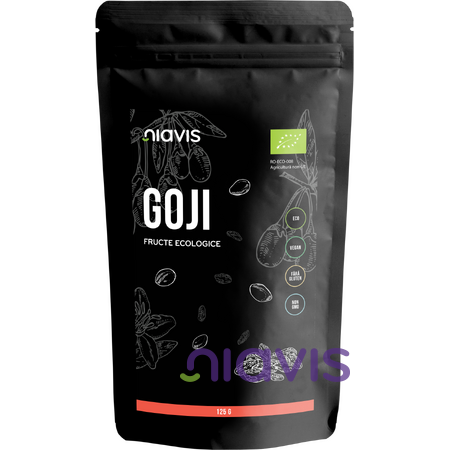 Fructe de Goji Ecologice/BIO – NIAVIS – 125gr | Secom