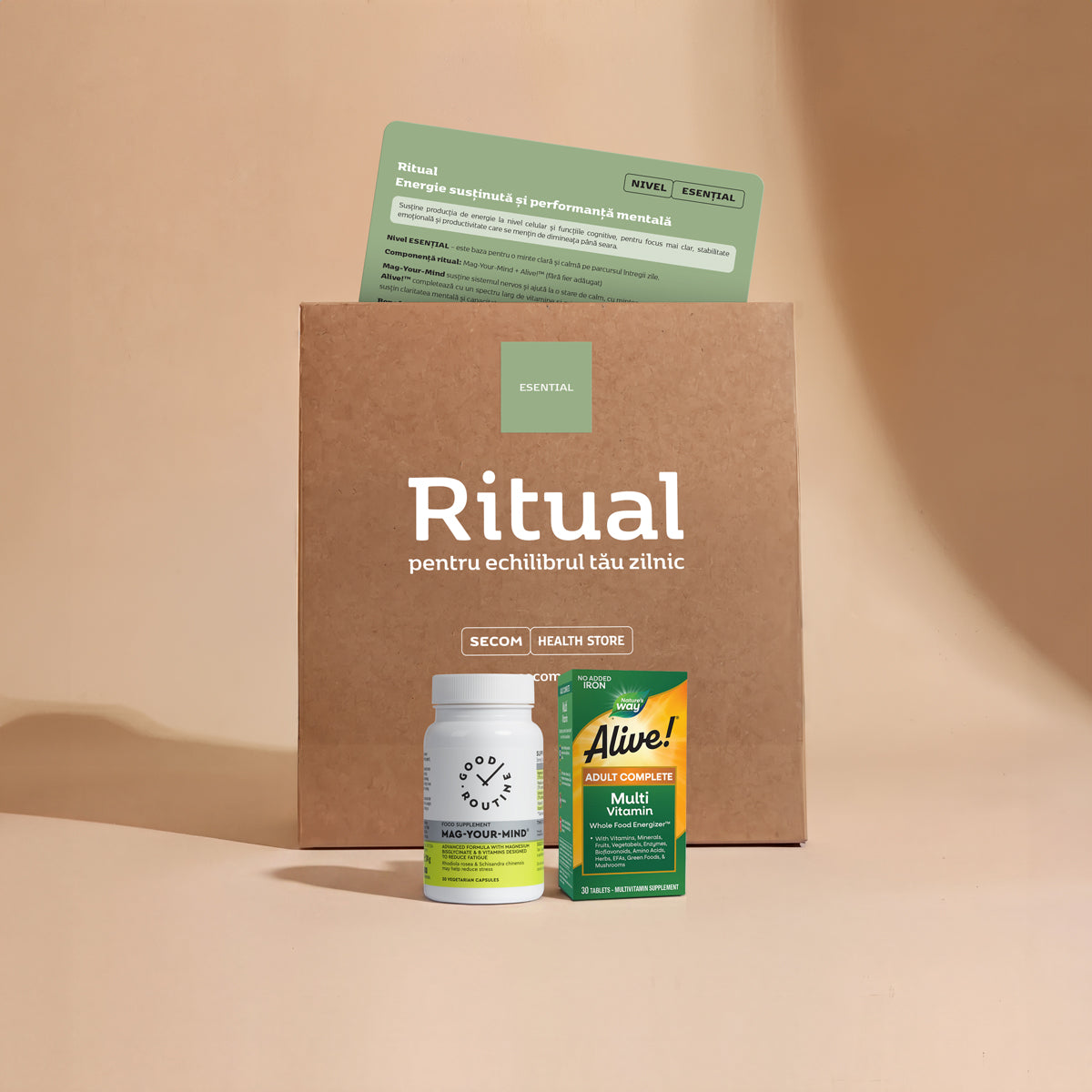 Ritual Energie sustinuta si performanta mentala nivel Esential