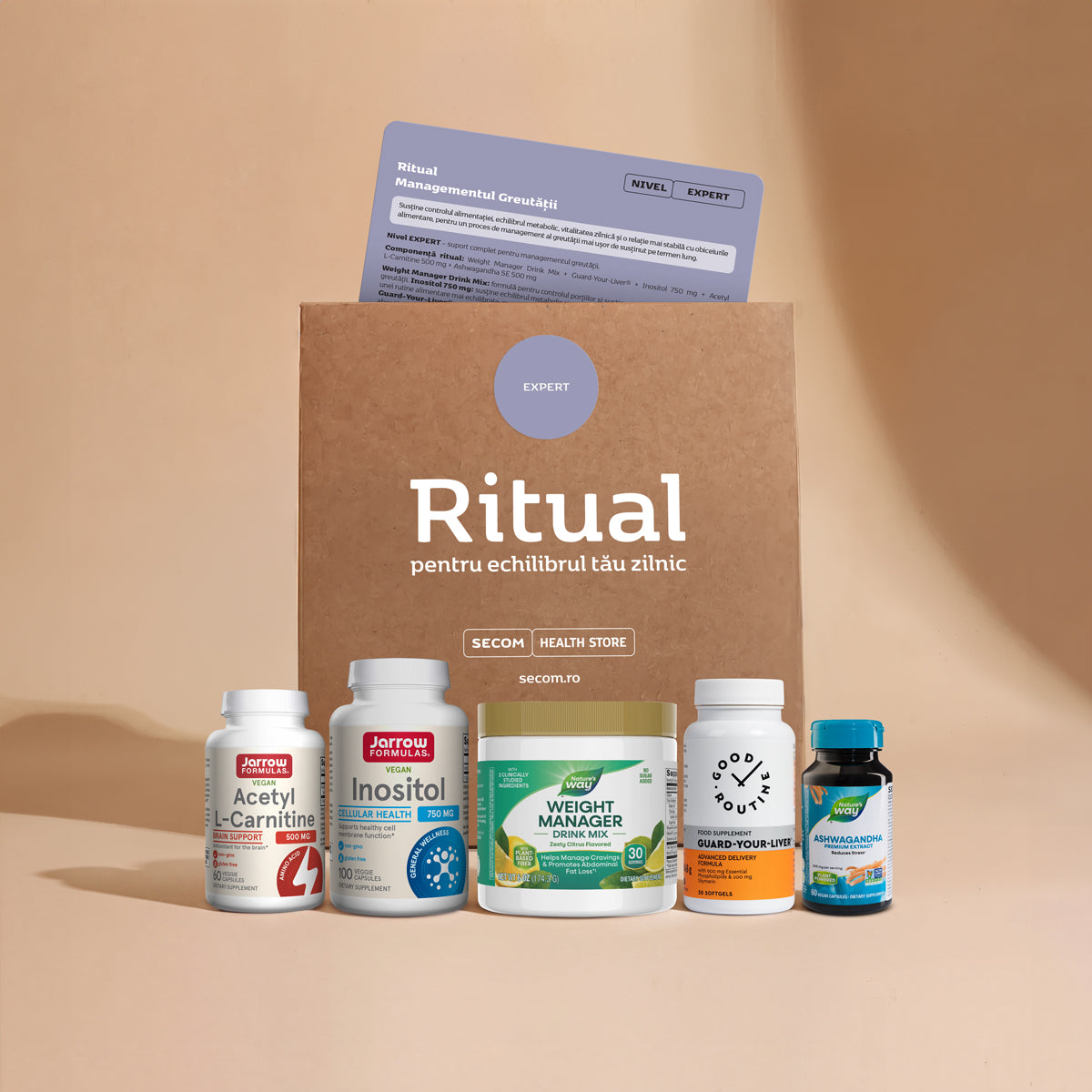 Ritual Managementul Greutatii nivel Expert