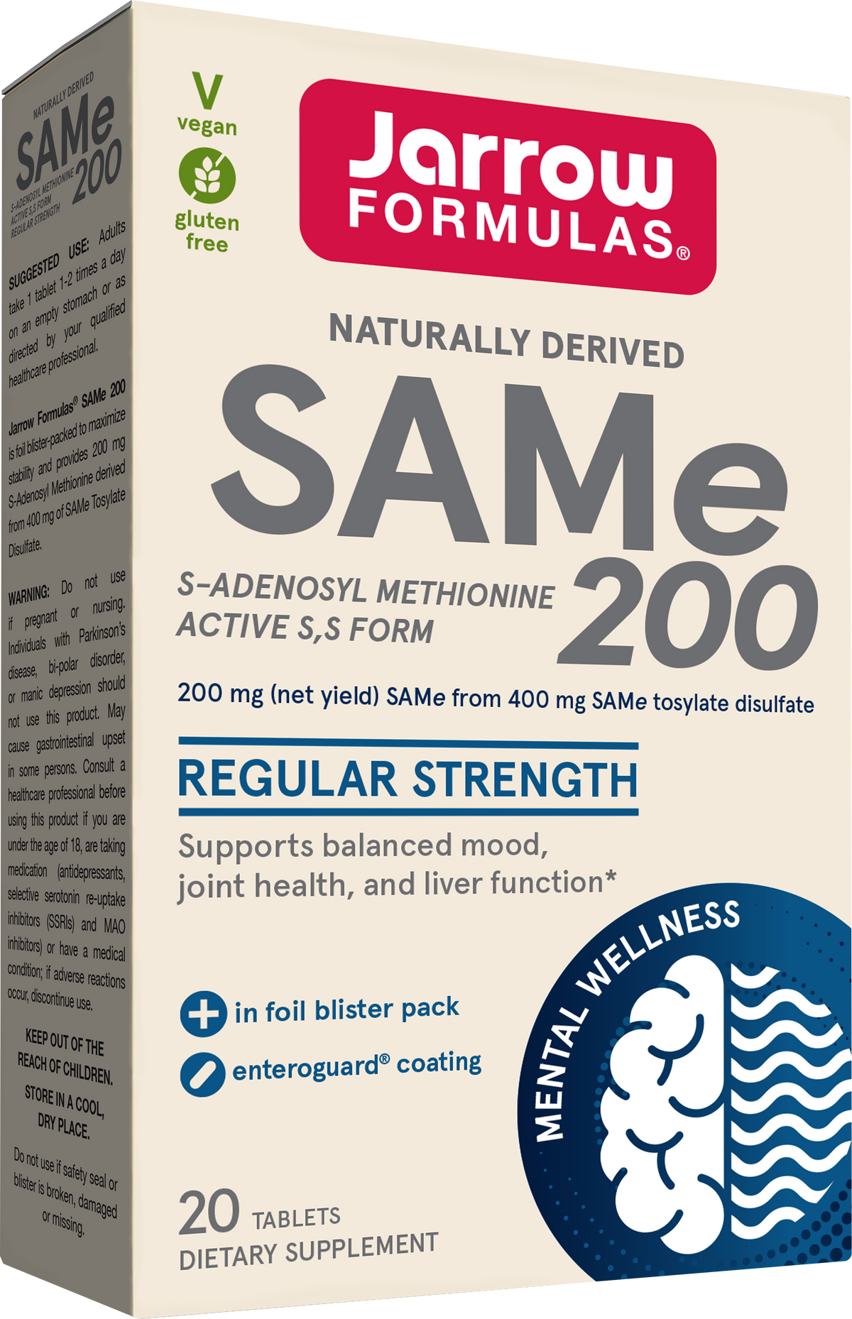 SAM-e 200mg 20 tab