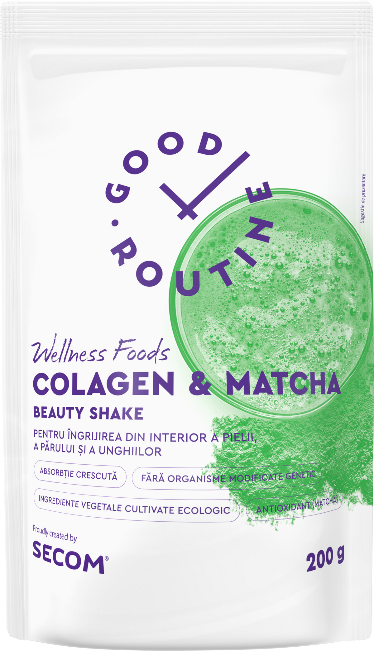 Colagen & Matcha - beauty shake 200g