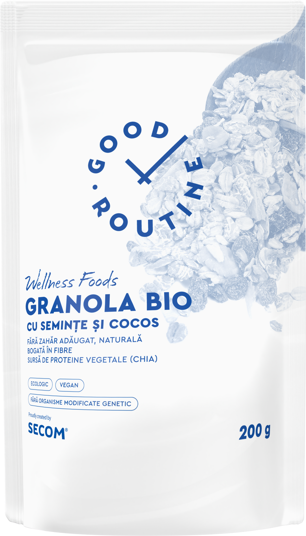 Granola BIO - cu seminte si cocos 200g