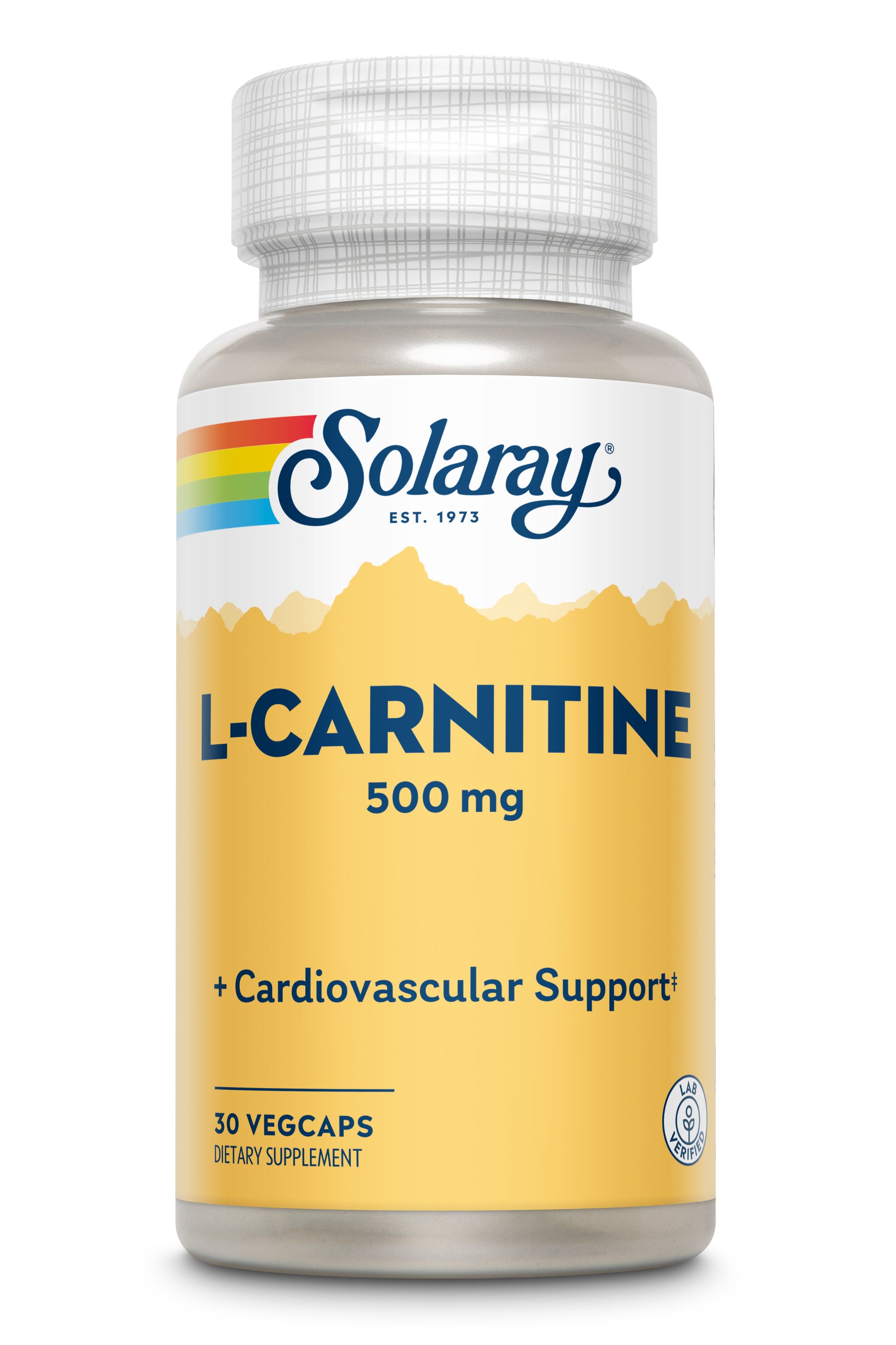 L-Carnitine 500mg Solaray flacon cu 30 capsule vegetale | Secom L-Carnitine 500mg Solaray flacon cu 30 capsule vegetale | Secom
