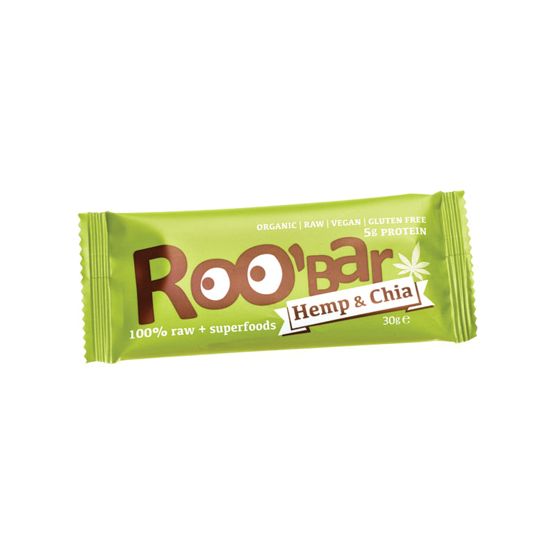 Baton cu canepa raw BIO, 30g