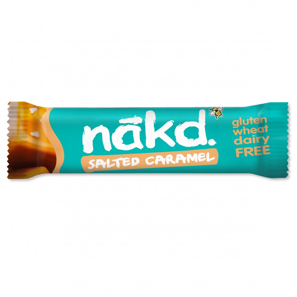 Baton raw-vegan caramel sarat, fara gluten 35g