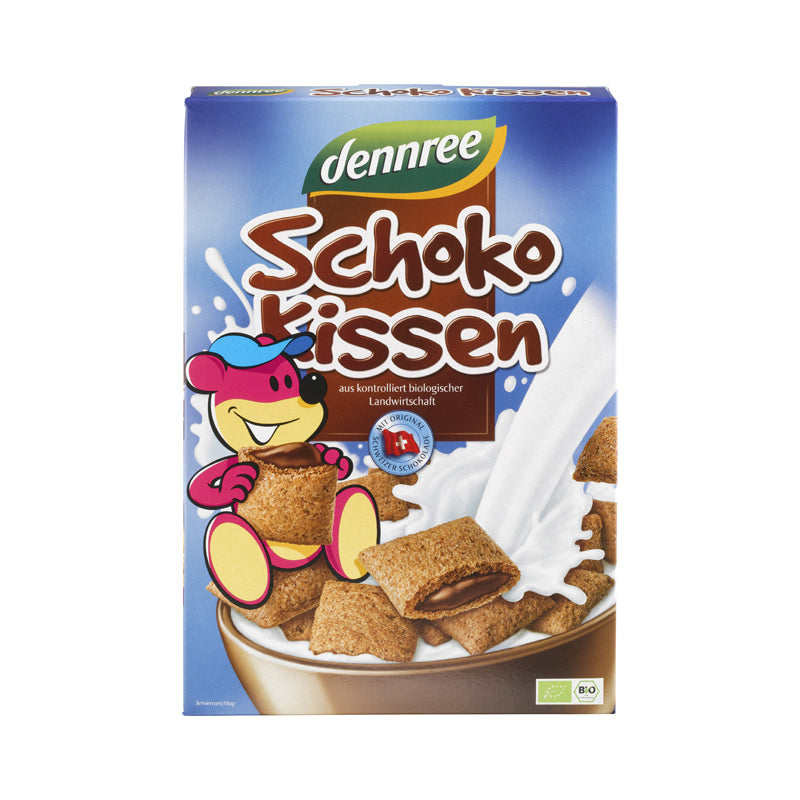 Cereale pernute umplute cu ciocolata BIO, 375g