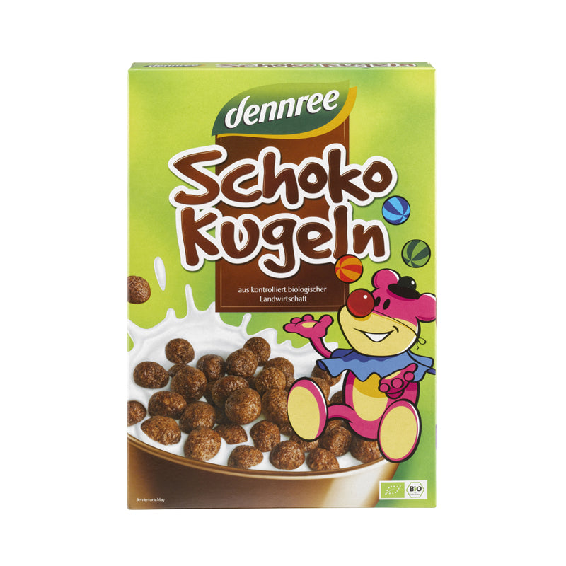 Cereale umplute cu ciocolata BIO, 250g