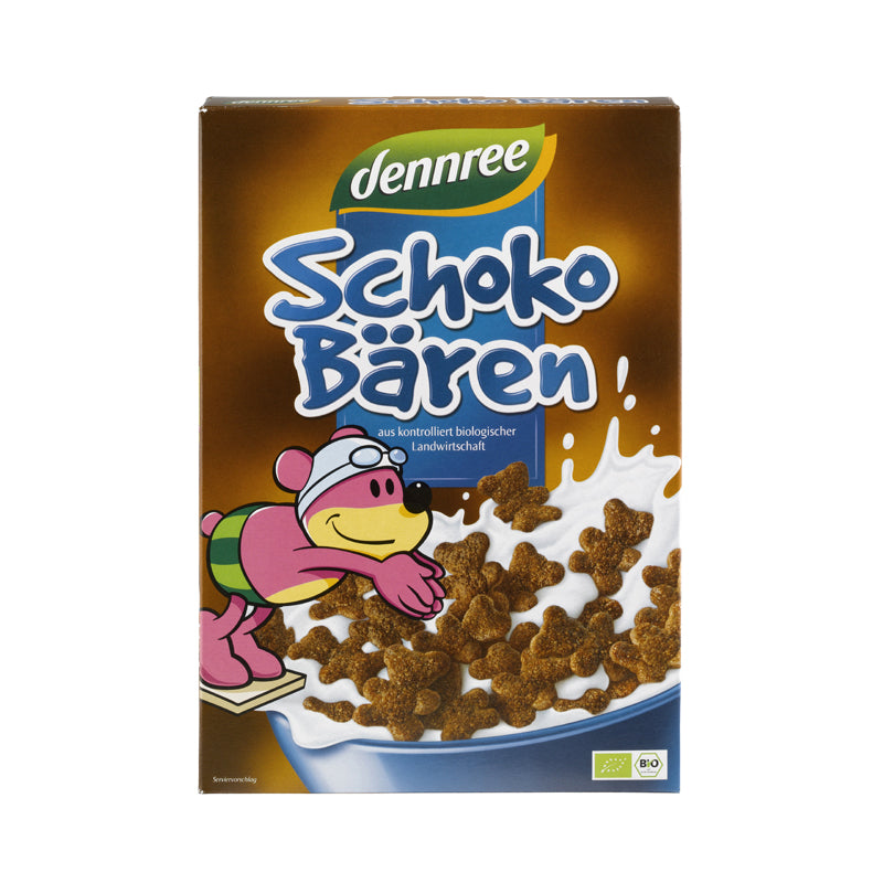 Cereale ursuleti cu ciocolata BIO, 250g