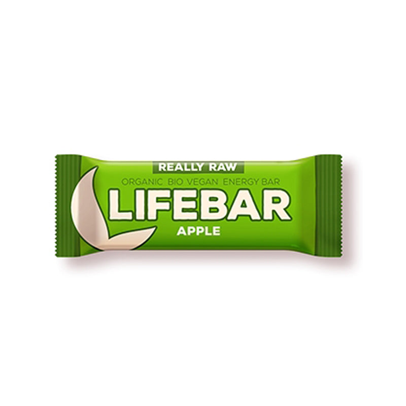 Baton cu mere raw BIO, 47g
