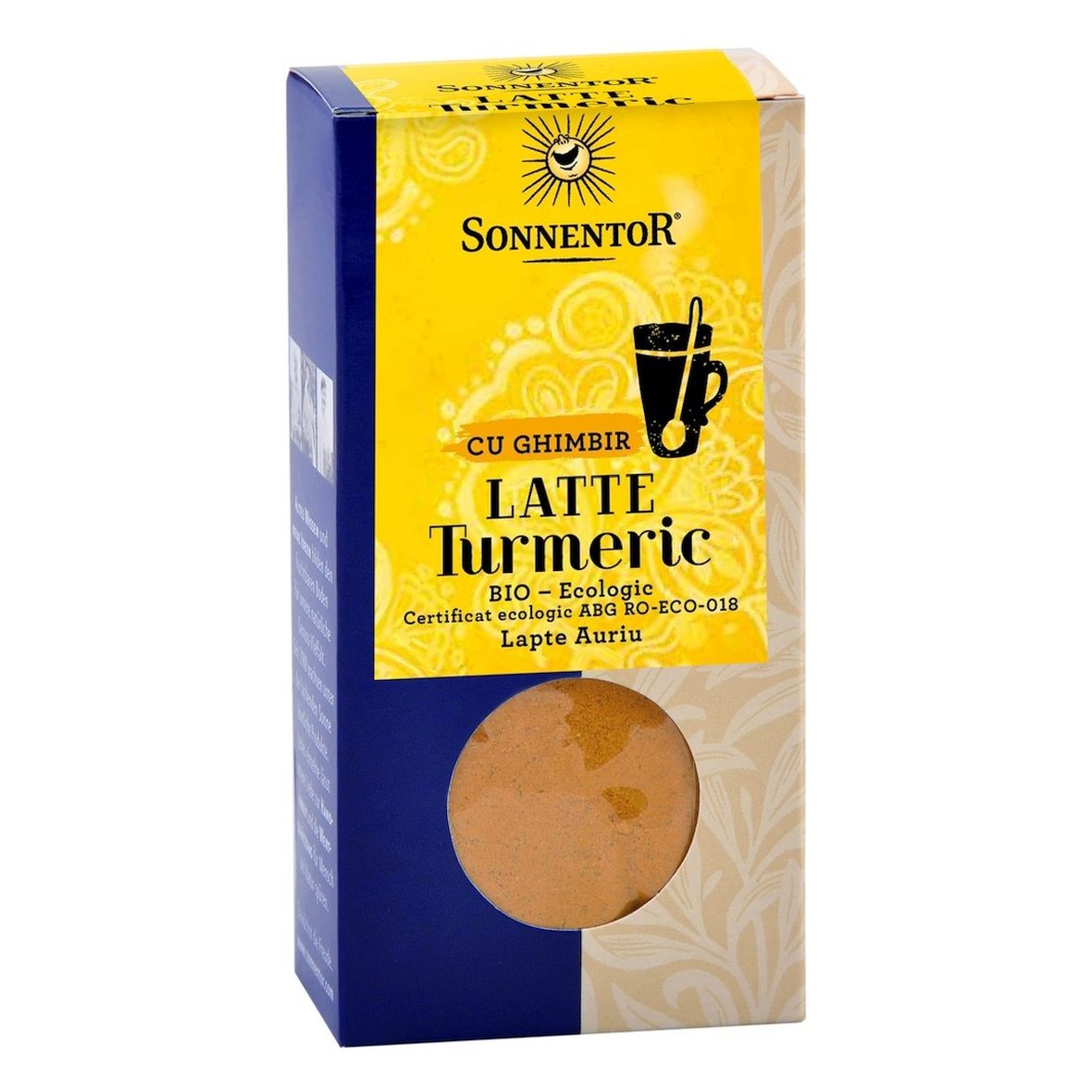 LATTE TURMERIC CU GHIMBIR 60g – Sonnentor – 60gr. | Secom