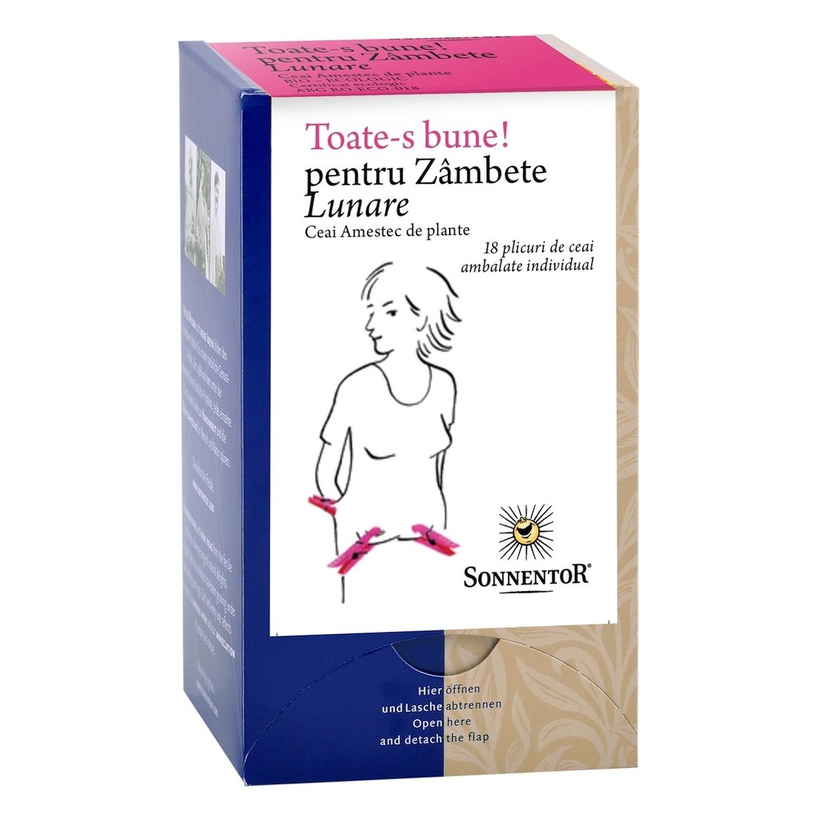 Ceai Toate-s Bune! PENTRU ZAMBETE LUNARE, 18Plic AI