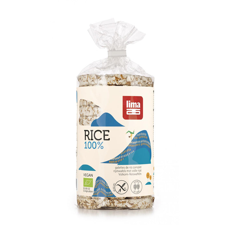 Rondele BIO din orez expandat cu sare fara gluten 100g